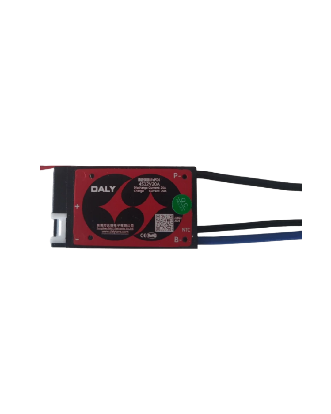 DALY 4S 20A Balanslı LiFePO4 Batarya BMS