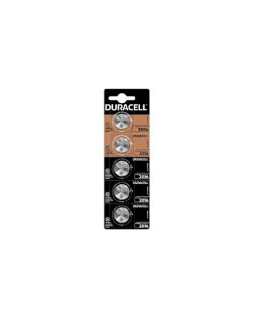 Duracell CR2016 Özel Lityum Düğme Pil 3V 5'li Paket