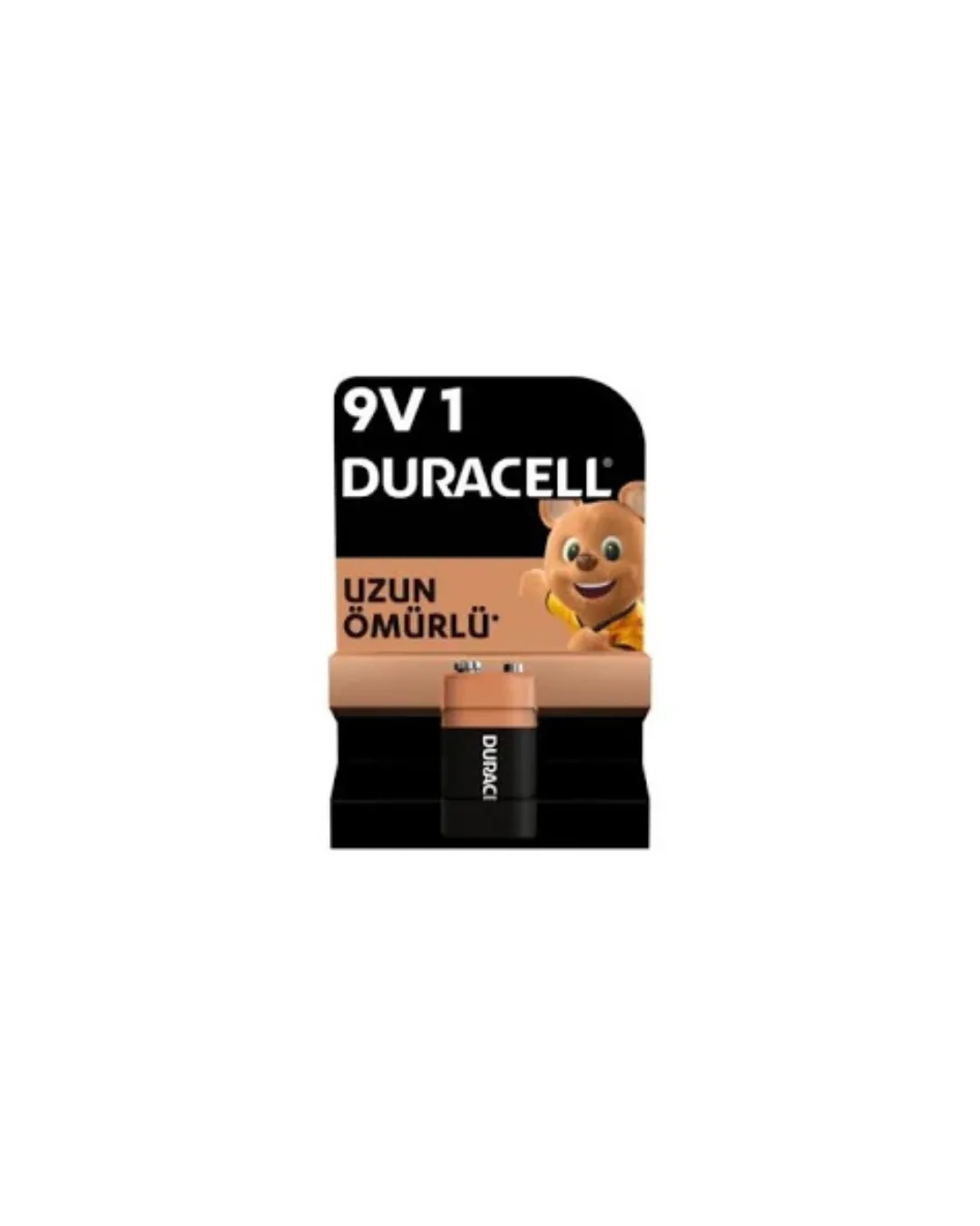 Duracell 9V 6LR61/MN1604 Alkalin Pil
