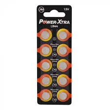 Power-Xtra LR44 Size Alkaline Buton Pil - 10lu Blister