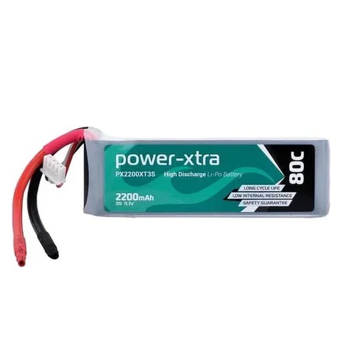 Power-Xtra PX2200XT3S 11.1V 2200 mAh Li-Polymer Pil (80C)