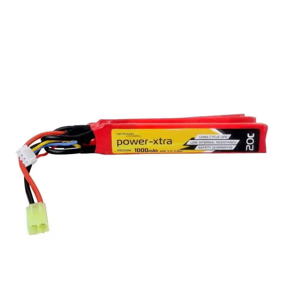 Power-Xtra PX552096 11.1V 1000 mAh Li-Polymer Pil (20C)