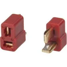 T-Plug Dişi/Erkek Soket Seti (Bordo Renk)